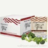 Freeze-Dried Broccoli Case Pack (48 servings, 6 pk.) Emergency Food Storage   